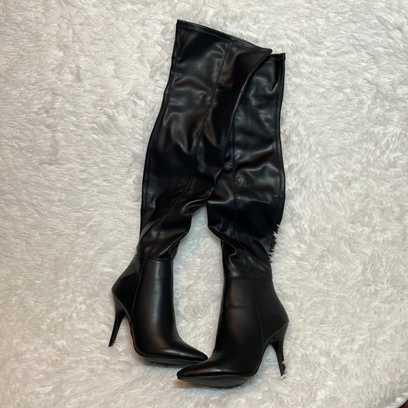 Chinese Laundry Shoes - NWOT Over the knee boots, 6.5, black leather…. Make me an offer